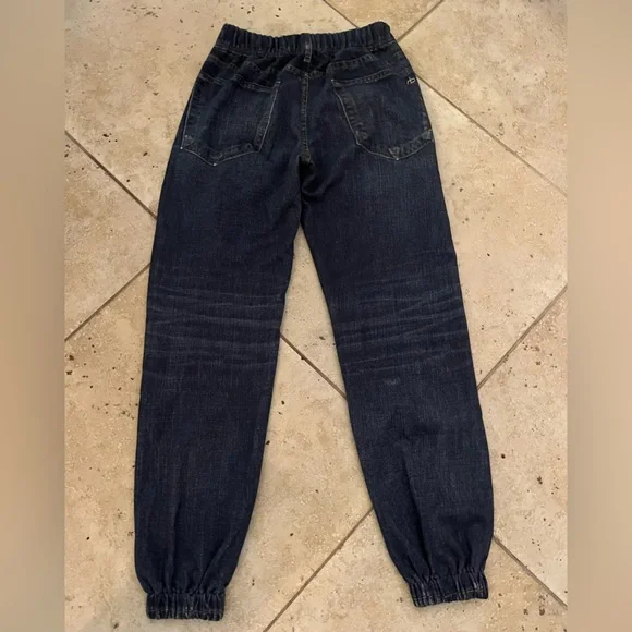 Rag & Bone MIRAMAR Denim Jogger Pants XXS New - Picture 5 of 7